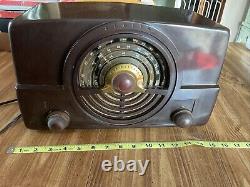 Vintage Zenith Bakelite Tone Register FM Tube Radio Model S-14128 RARE