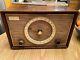 Vintage Zenith C835R AM/FM 8 Tube Radio 50's Wooden cabinet Works