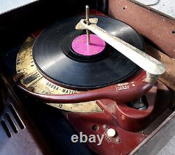 Vintage Zenith Cobra Matic Record Player & Radio H 664
