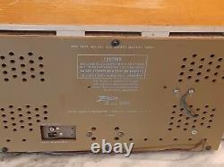 Vintage Zenith High Fidelity Radio S-50685 Working. Read Description