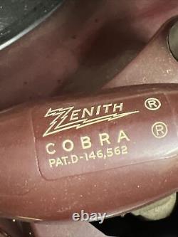 Vintage Zenith J664 Tube Radio Record Player Phonograph Cobra-Matic No PWR UNTES