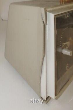 Vintage Zenith L519 Tube Alarm Clock Radio Works! Tubes Light, Gets Signal! Wow