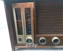 Vintage Zenith Long-Distance Tube Power Radio Model X334 Works GREAT