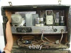 Vintage Zenith Long Distance WaveMagnet 6G601ML Radio Sailboat