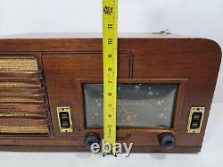 Vintage Zenith Model 5K037 Wood Tube Radio Transoceanic RARE! For Parts/Repair