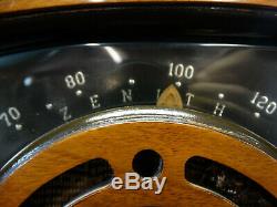 Vintage Zenith Model 6D630 Wooden Tube Radio Works