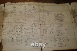 Vintage Zenith Model B600 Chasis Trans-Oceanic with Antenna & Schematic Diagram