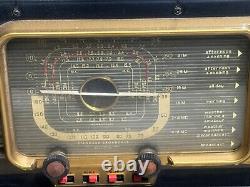 Vintage Zenith Model H-500 Wave Magnet Trans Oceanic Radio & Bulk Parts AS-IS