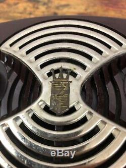 Vintage Zenith Owl Eye Tube-type Bakelite Radio Model K412r Works