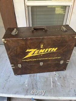 Vintage Zenith Radio & TV Repairman Tube Case