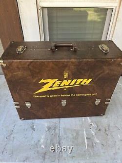 Vintage Zenith Radio & TV Repairman Tube Case