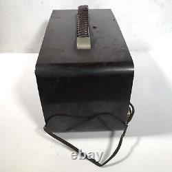 Vintage Zenith S-14888 Bakelite Tube Radio Tested Working Antique