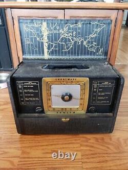 Vintage Zenith Shortwave Radio L507 Model-UNTESTED