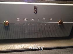 Vintage Zenith Super Trans Oceanic Short Wave Magnet Radio H500 Sounds Great WOW