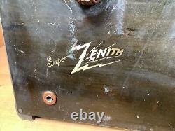 Vintage Zenith Super VII Super X 1925 Tube Radio Chassis FREE SHIPPING