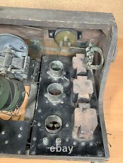 Vintage Zenith Super VII Super X 1925 Tube Radio Chassis FREE SHIPPING