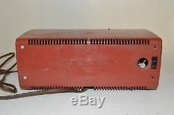 Vintage Zenith Telechron Model C520V AM Clock Tube Radio Tested & Working