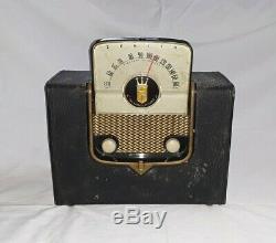 Vintage Zenith The Royalty Of Radio portable Standard AM tube Radio, works
