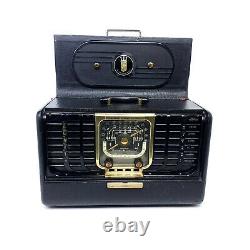 Vintage Zenith TransOceanic G500 Tube Radio Shortwave Portable 1949 ZTO Working