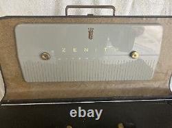 Vintage Zenith TransOceanic H500 Radio Shortwave & R520 URR Manual Working
