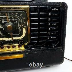 Vintage Zenith TransOceanic Tube Radio 8G005 1940's Clipper Tested Working