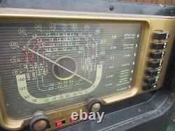 Vintage Zenith Trans-Oceanic Model H500 Short Wave Magnet Radio