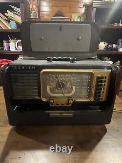 Vintage Zenith Trans Oceanic Model H500 Shortwave Radio Does Not Work
