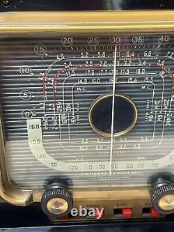 Vintage Zenith Trans Oceanic Model H500 Shortwave Radio- IT WORKS