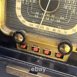 Vintage Zenith Trans Oceanic Model H500 Shortwave Radio. Tested Working