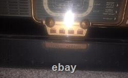 Vintage Zenith Trans Oceanic Model H500 Shortwave Radio With 2 Manuals