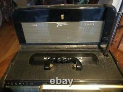Vintage Zenith Trans-Oceanic Model Y600 BC/SW Radio World-Band Receiver Working