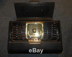 Vintage Zenith Trans Oceanic Portable Radio G500 R19248