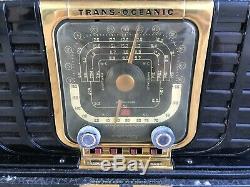Vintage Zenith Trans-Oceanic Radio 8G005