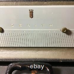 Vintage Zenith Trans-Oceanic Wave Magnet 7 Wave Tube Shortwave Radio