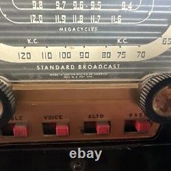 Vintage Zenith Trans-Oceanic Wave Magnet Model H500 Multi-Band Radio. Manuals