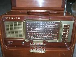 Vintage Zenith Trans-Oceanic Wave-Magnet Radio, Model A600L, Super Deluxe