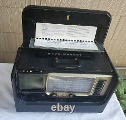 Vintage Zenith Trans Oceanic Wave Magnet Radio Model R600