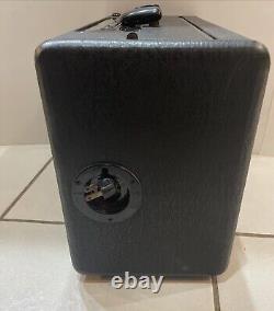 Vintage Zenith Trans-Oceanic Wave Magnet Radio Powers On L600 (no batt) 1954