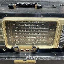 Vintage Zenith Trans Oceanic Wave Magnet Tube Radio Model T600 AS-IS PARTS