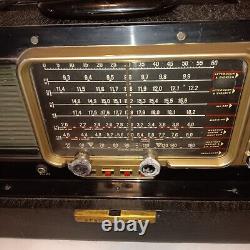 Vintage Zenith Trans Oceanic Wave Magnet Tube Radio Model Y600