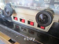 Vintage Zenith Trans Oceanic Wave Magnet Y600 Short Wave Radio For Repair
