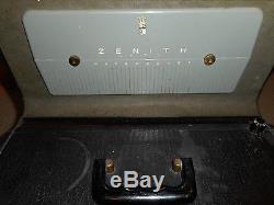 Vintage Zenith Trans-oceanic H500 5h40 Chassis Wave Magnet Shortwave Tube Radio