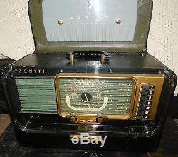 Vintage Zenith Trans-oceanic H500 Chassis Wave Magnet Shortwave Tube Radio