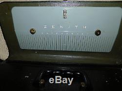 Vintage Zenith Trans-oceanic H500 Chassis Wave Magnet Shortwave Tube Radio