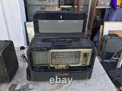 Vintage Zenith Trans-oceanic Wave Magnet Multi-band Shortwave Radio Model Y600