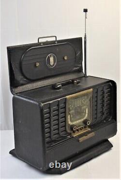 Vintage Zenith Transoceanic G500 Tube Radio, 5G40 Chassis, 1949, Serviced 1962