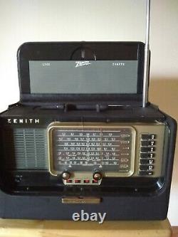 Vintage Zenith Transoceanic Portable L600 Tube Radio