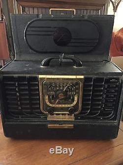 Vintage Zenith Transoceanic Radio 1948 Model 8G005TZ1Y Working