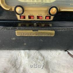 Vintage Zenith Transoceanic Radio-1951-model H500 It Works