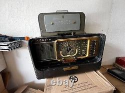 Vintage Zenith Transoceanic Tube Radio Model 5H40